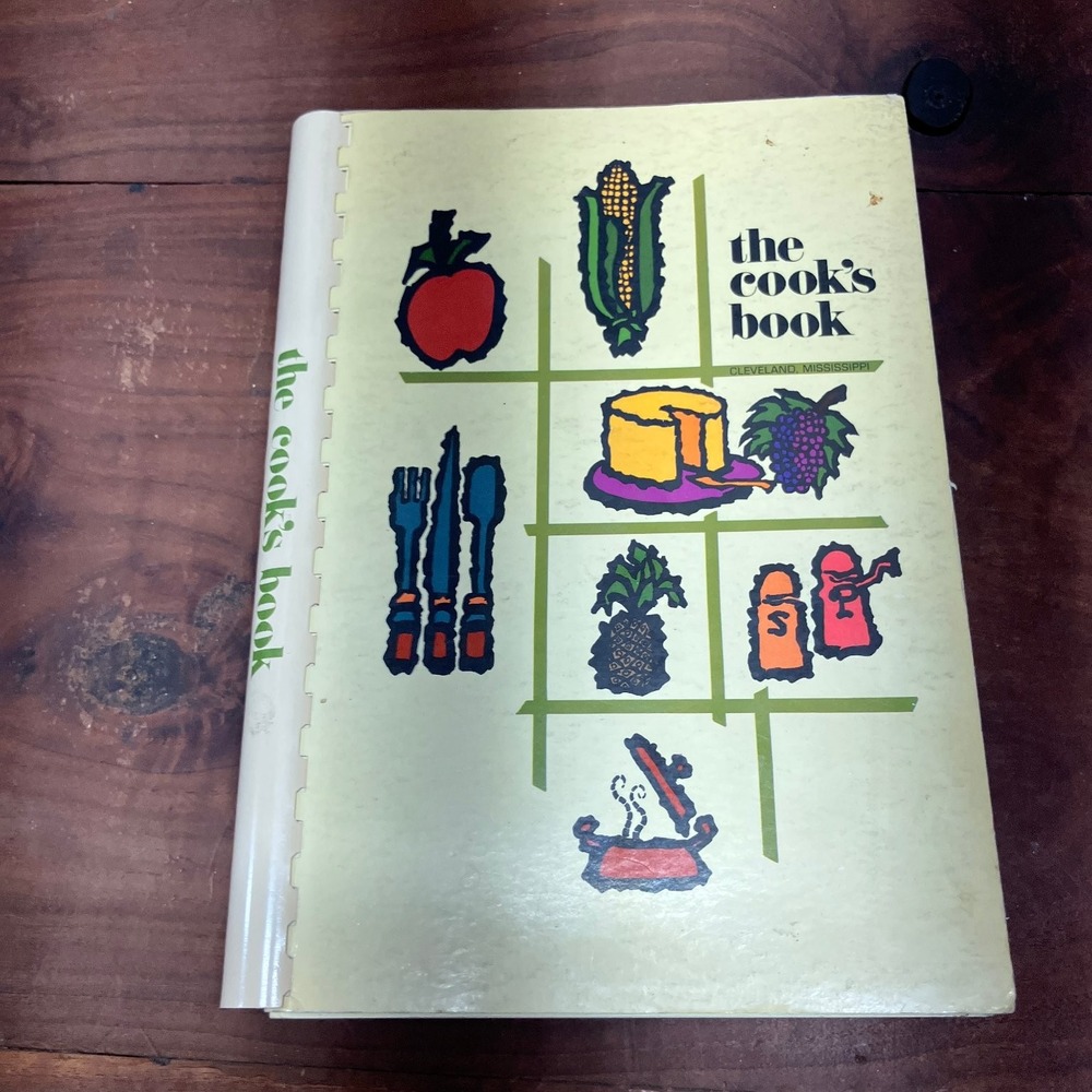 The Cook's Book Calvary Episcopal Church Mississippi Vintage Community Cookbook